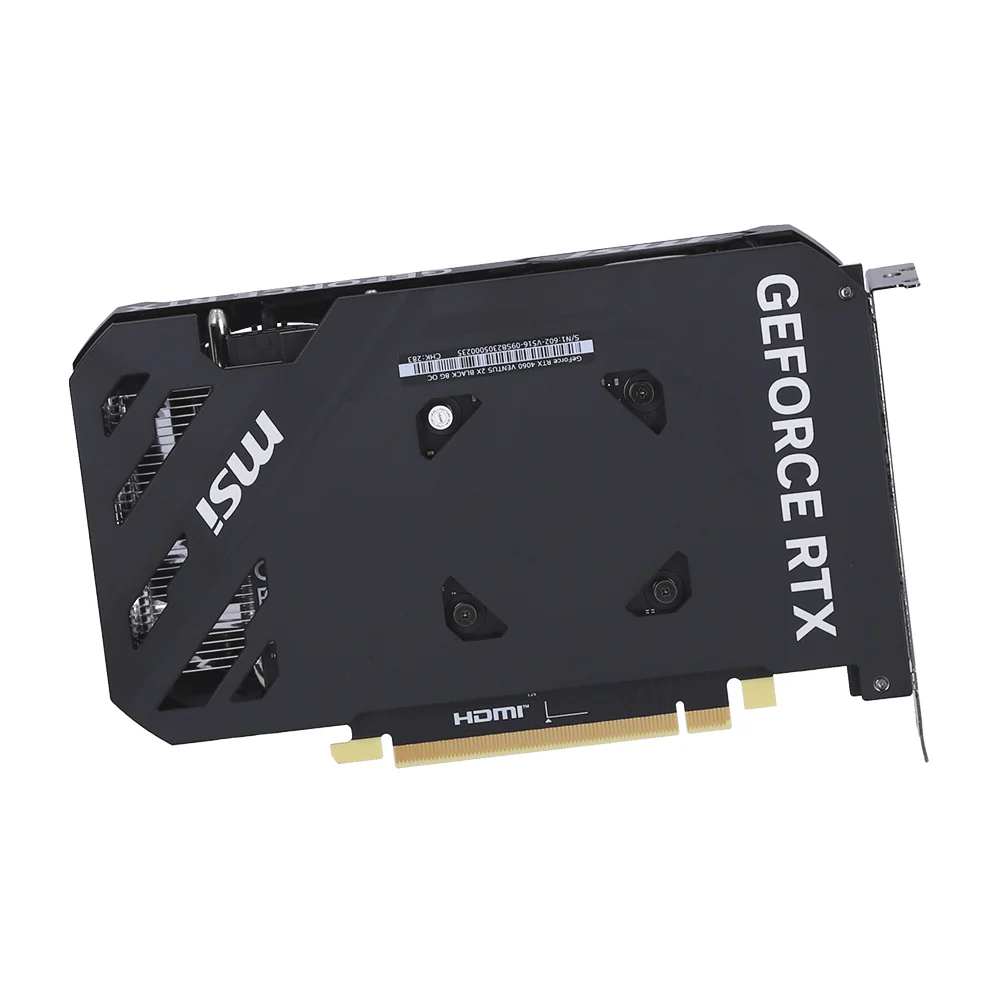 MSI RTX 4060 VENTUS 2X BLACK OC - 8GB GDDR6 128BIT