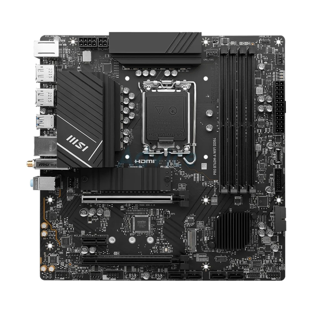 MSI PRO B760M-A WIFI (LGA1700/DDR4)