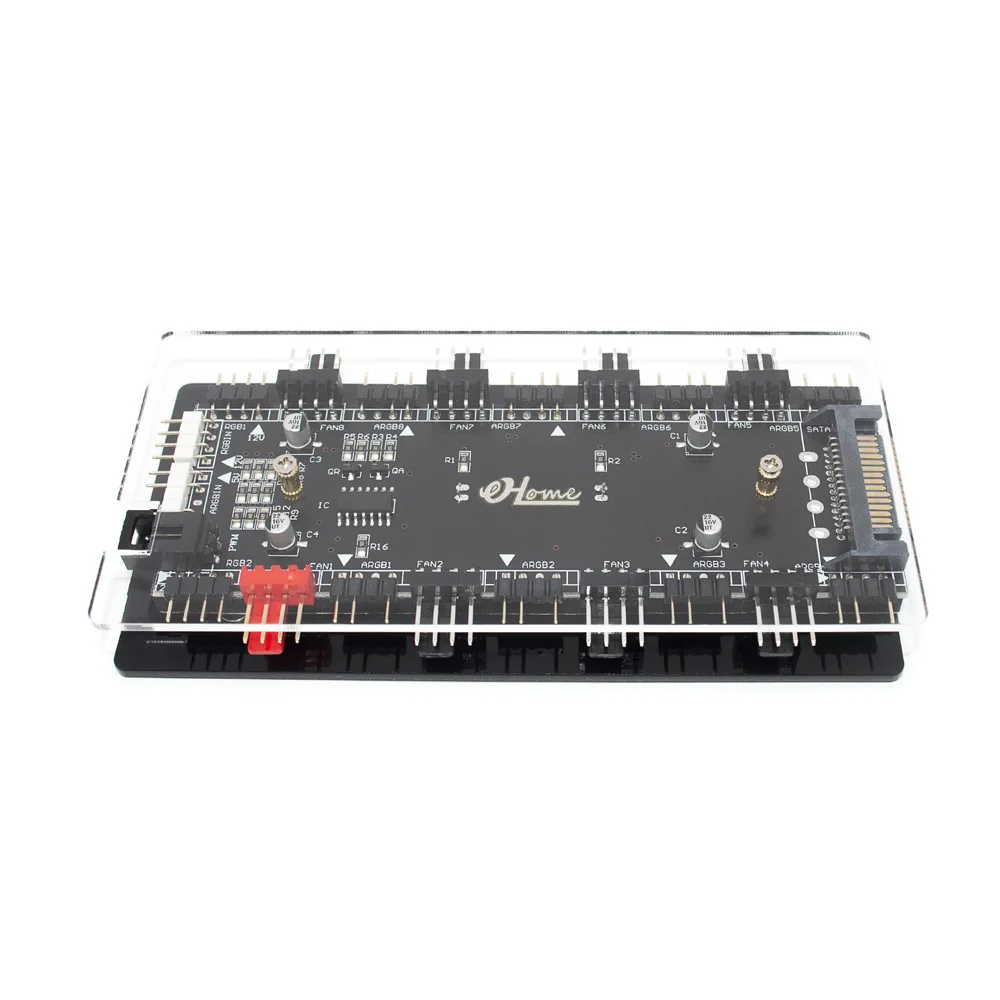 HUB FAN-ARGB ROG - PWM 4-PIN/5V-3PIN 10-PORT M/B SYNC SATA POWER