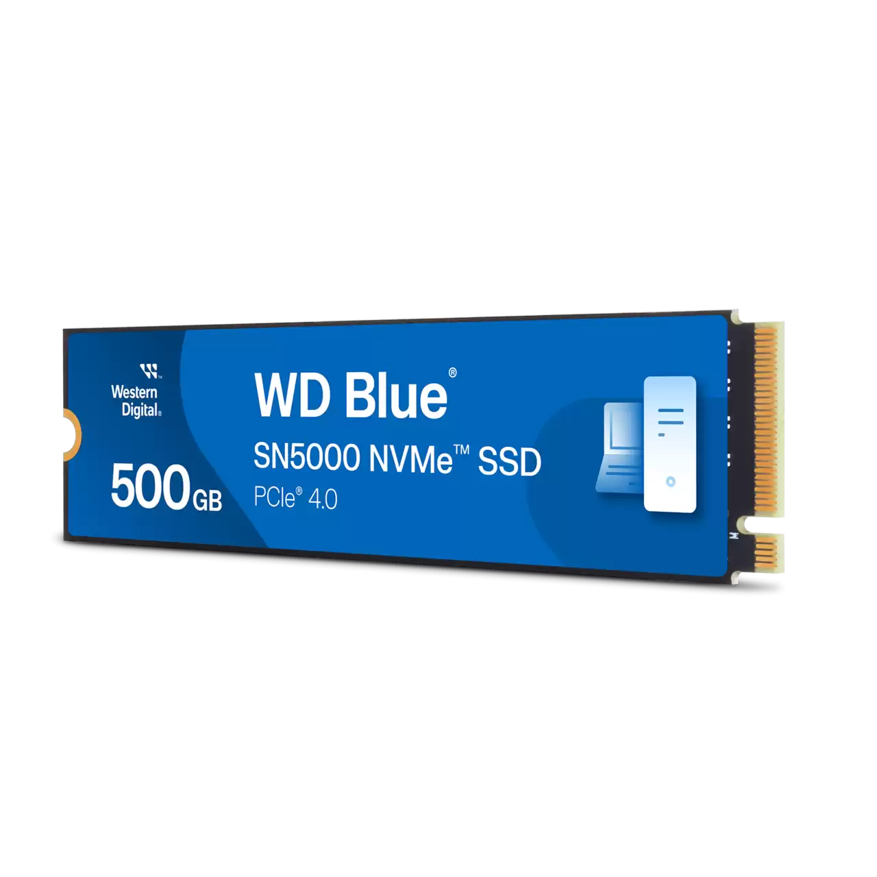 SSD M.2 WD BLUE SN5000 - 500GB PCIe 4.0 R/5000Mb/s 5Y