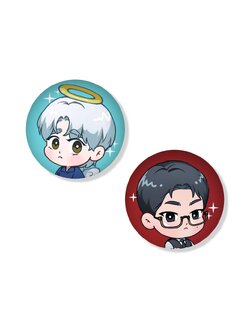 มินิเข็มกลัดน้องเทวาพี่คเชนทร์