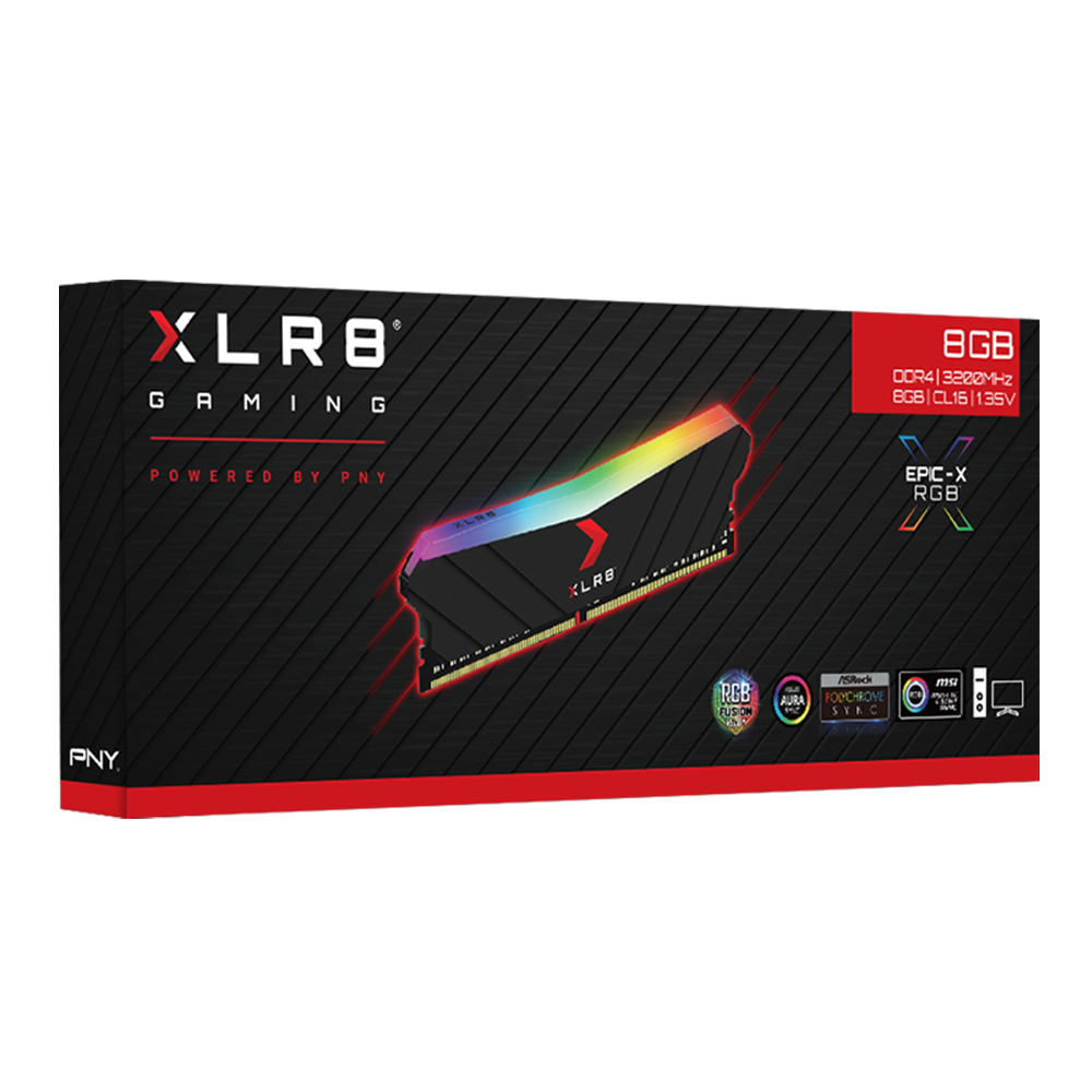 DDR4-PC PNY XLR8 Gaming EPIC-X RGB 8/3200 (8GBx1)