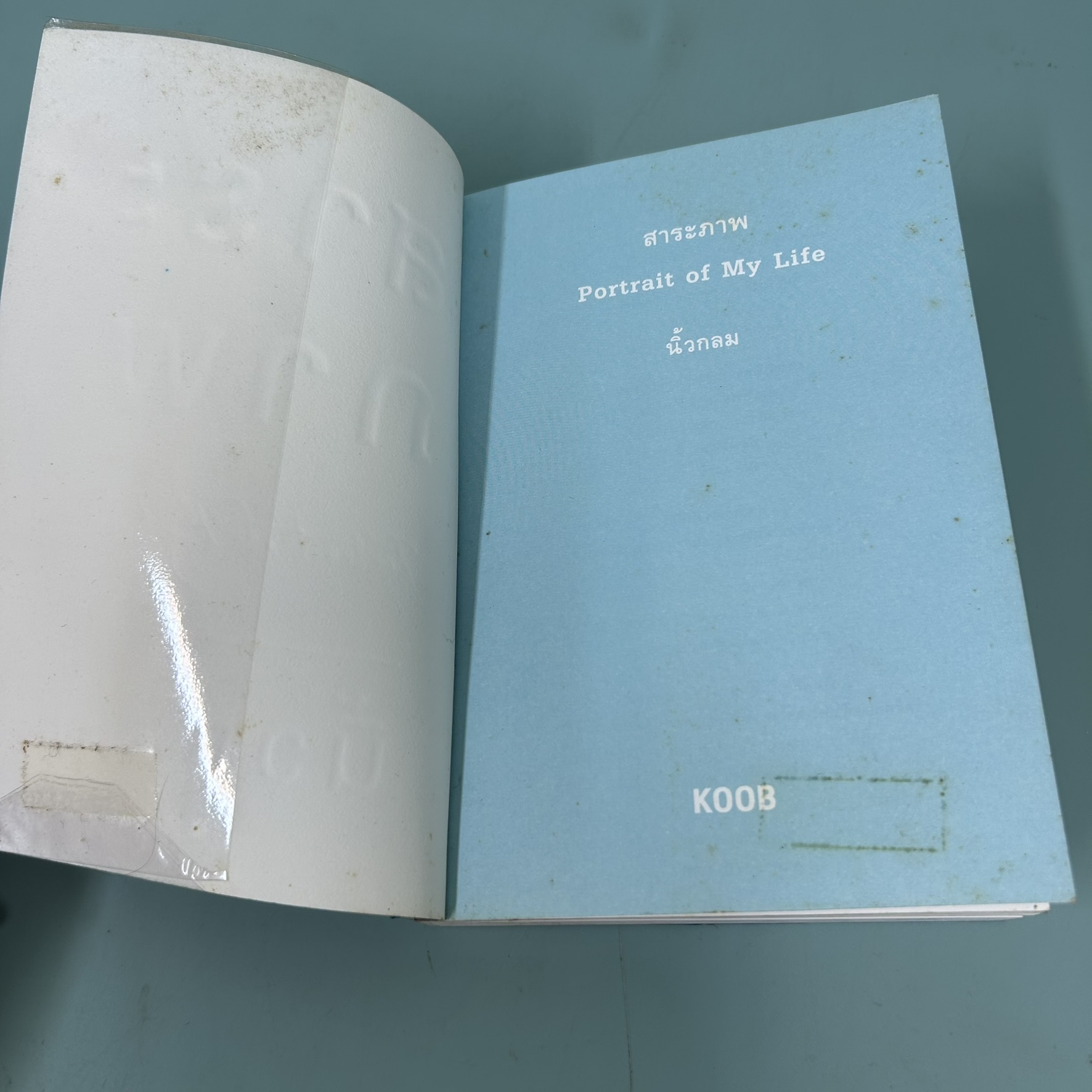 สาระภาพ Portrait of My Life / มือสอง / นิ้วกลม / สำนักพิมพ์ koob / รวมเรื่องสั้นเกี่ยวกับภาพถ่าย