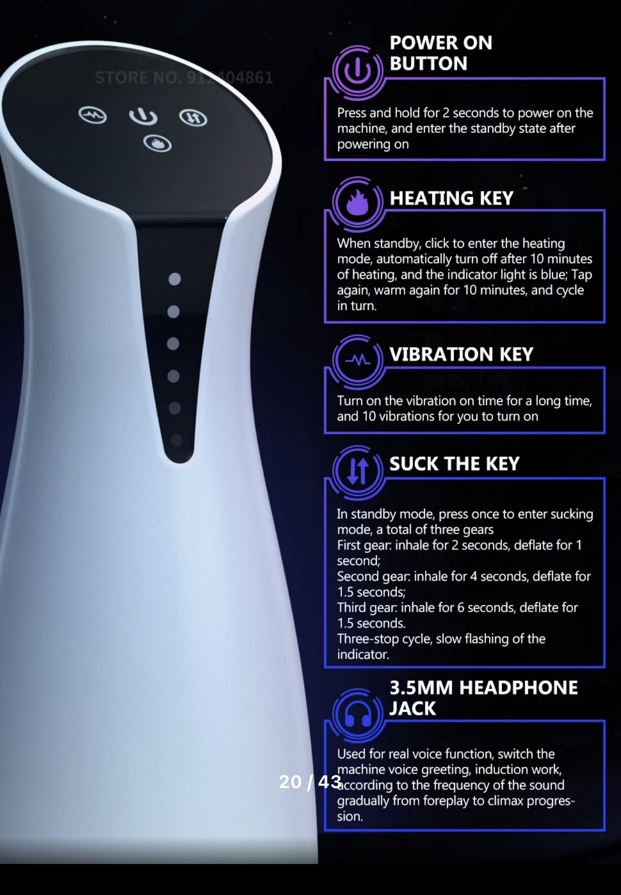 รวมจิ๋มกระป๋องชักออโต้ (ยืด,หด) ปรับแรงปรับสั่นปรับเสียงได้