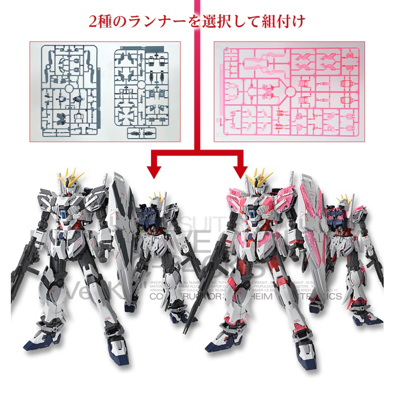 MG BANDAI RX-9/C Gundam Narrative C-PACK ver ka