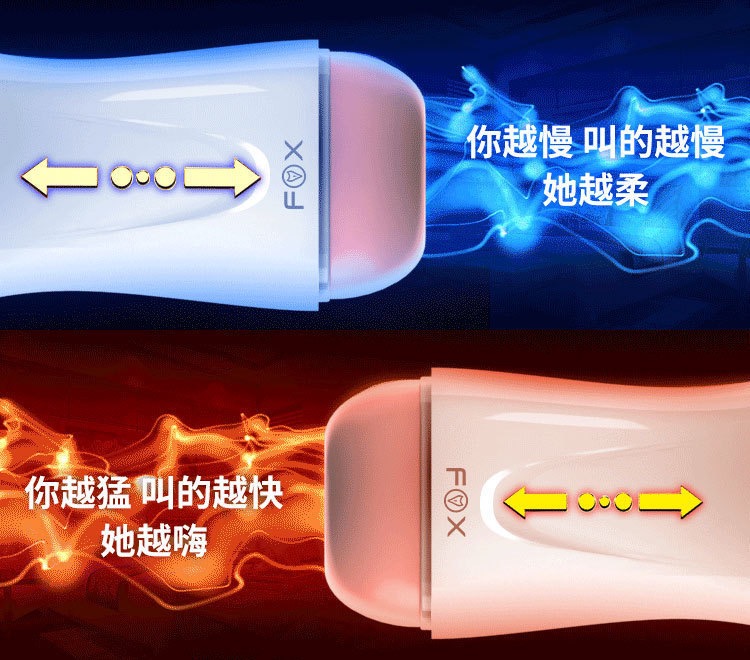 จิ๋มกระป๋องรุ่น FOX แบบชักออโต้อัตโนมัติชาร์จแบต(ปรับ 8 ระดับ,มีเสียงคราง)