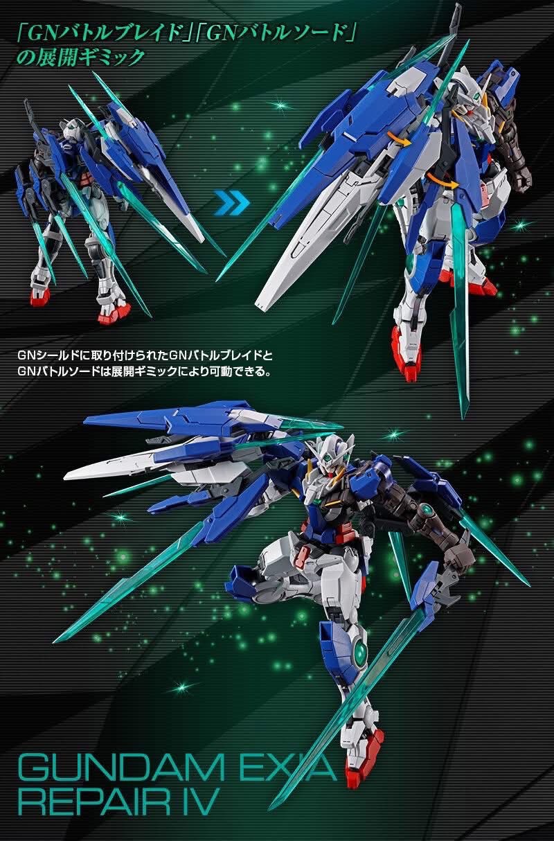 PRE-ORDER] RG PREMIUM BANDAI GN-001REIV Gundam EXIA Repair IV