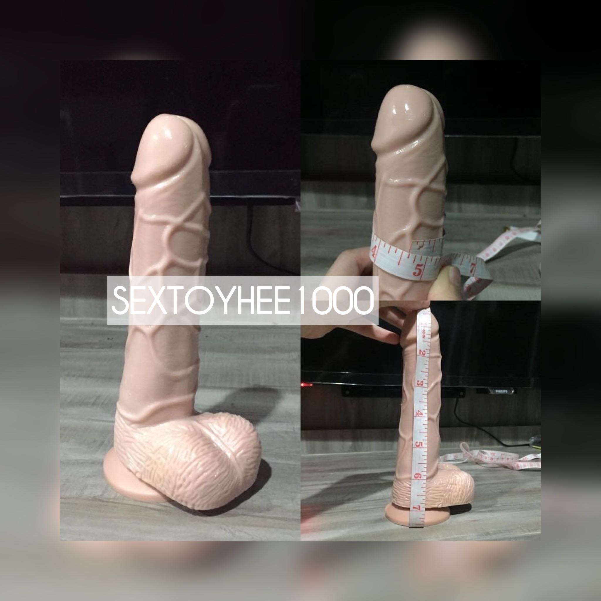 ดิลโด้เนื้อ (3 Size XL,L,M)