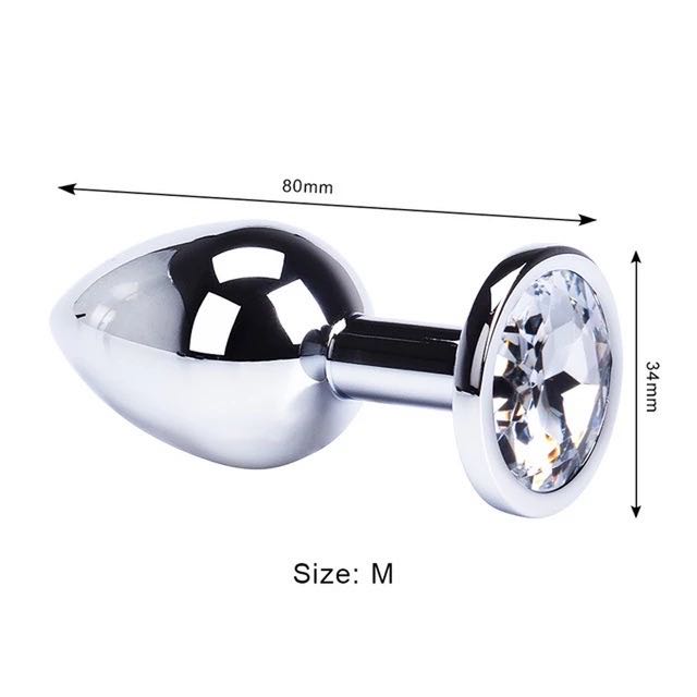 จุกคริสตัล(คละสี)