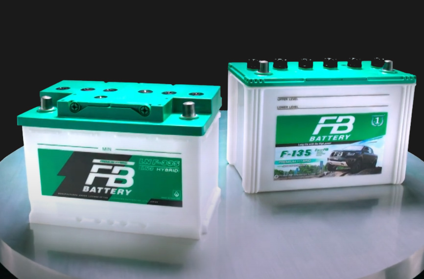 แบตรถกระบะ แบตรถบรรุก ( FB Battery ) แบตเตอรี่น้ำ HYBRID