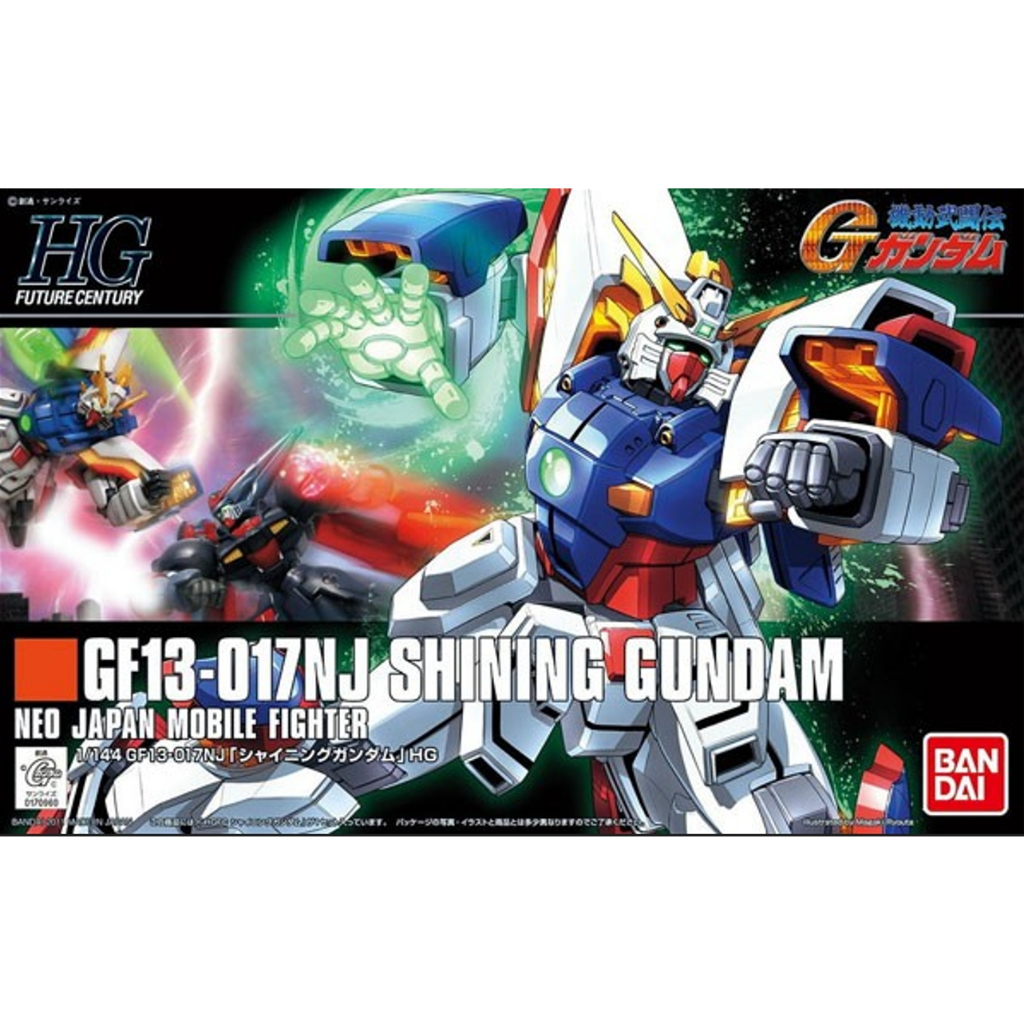 HG BANDAI GF13-017NJ SHINING GUNDAM