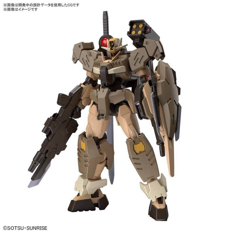 HG BANDAI Gundam OO Command Qan[t] Desert Type