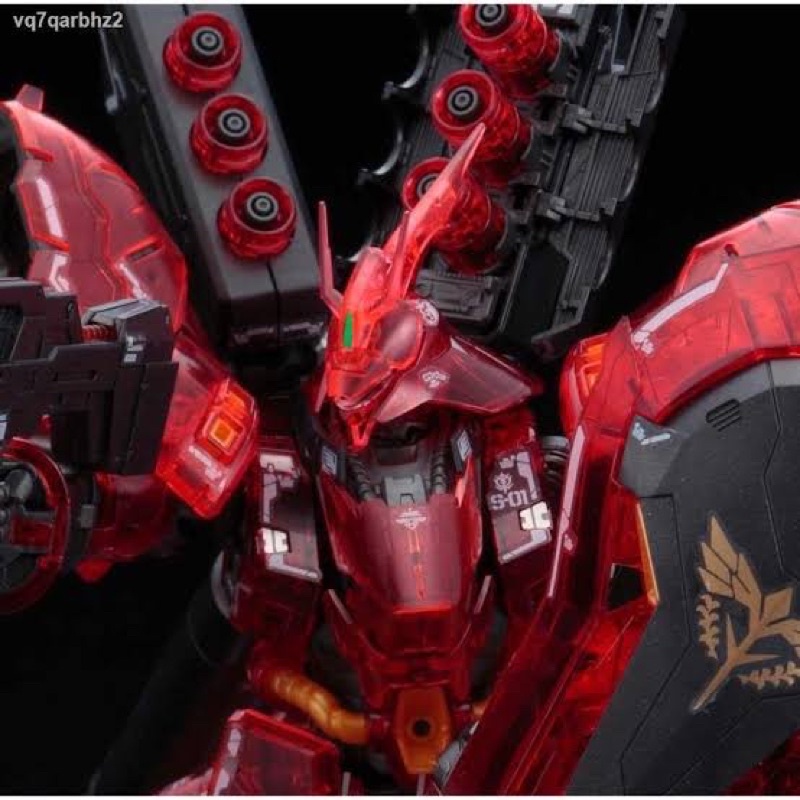 MG PREMIUM BANDAI MSN-04 SAZABI ver KA Clear Red LIMITED .. !! HK Dock