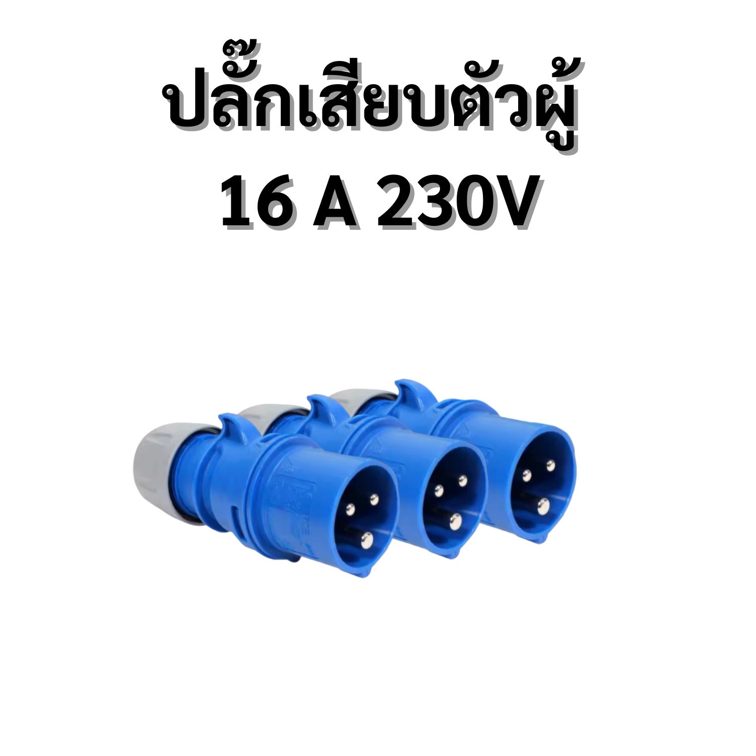 ปลั๊กเสียบตัวผู้ ZH248 16A/230v
