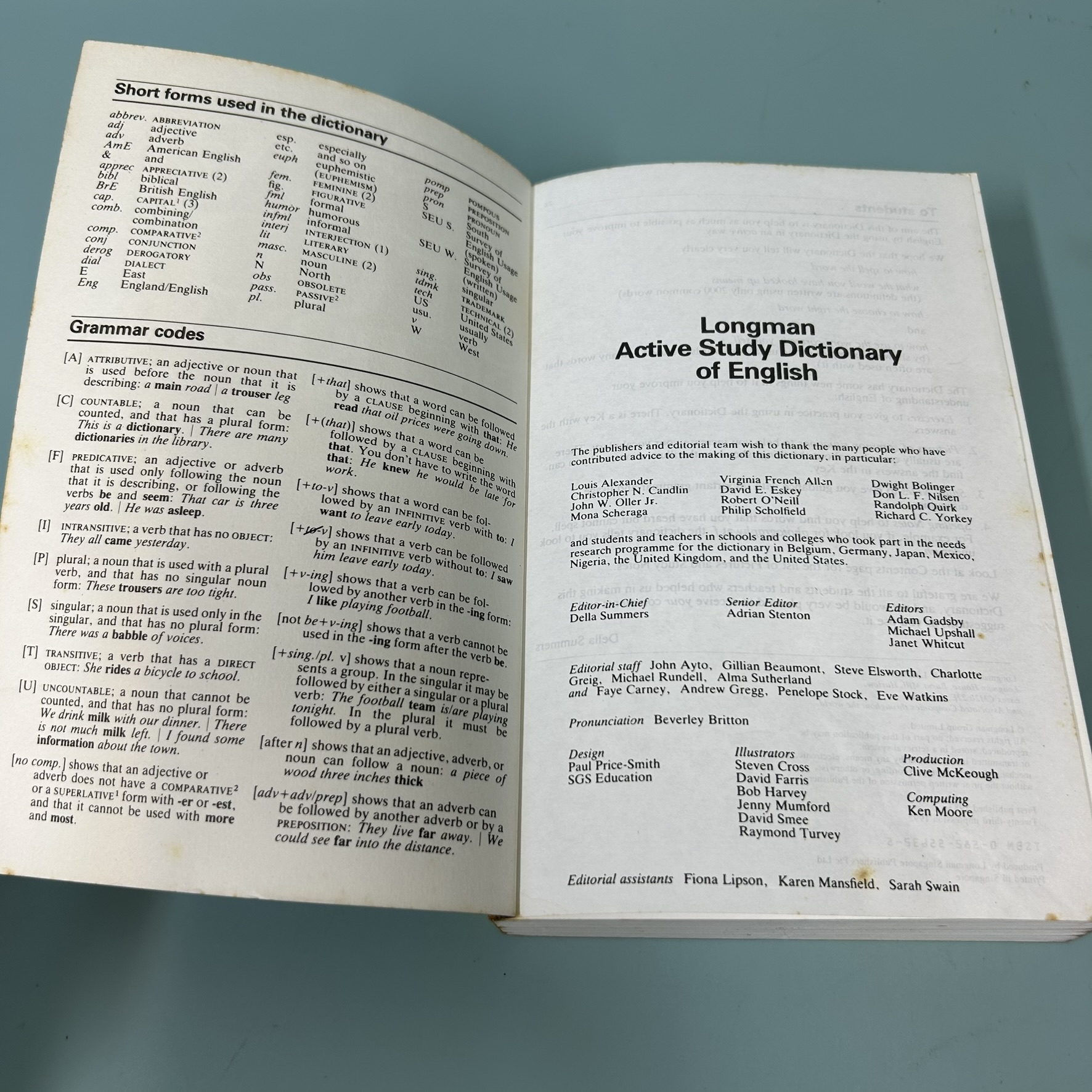 Longman active study dictionary of English / มือสอง / พจนานุกรม