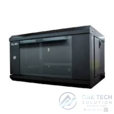 NC6U NETWORK CABINET (600*400*300/6U) BLACK [พร้อมถาดในตัว1ใบ] สีดํา