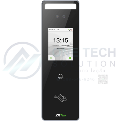 เครื่องควบคุมการเข้าออกด้วยใบหน้าและบัตร RFID รุ่น SpeedFace‑V3L[RFID]