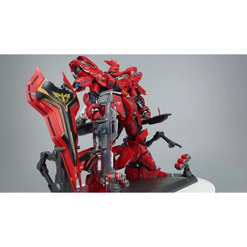 ฐานซ่อมบำรุง SAZABI MAINTENANCE AND ARMOR HANGER สำหรับขนาด MG 1/100 SAZABI มีไฟ LED