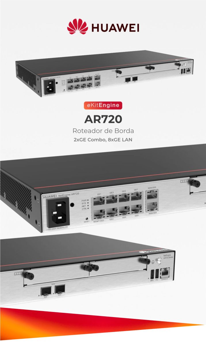 HUAWEI eKit AR720 High-Performance Enterprise Router for Advanced Connectivity