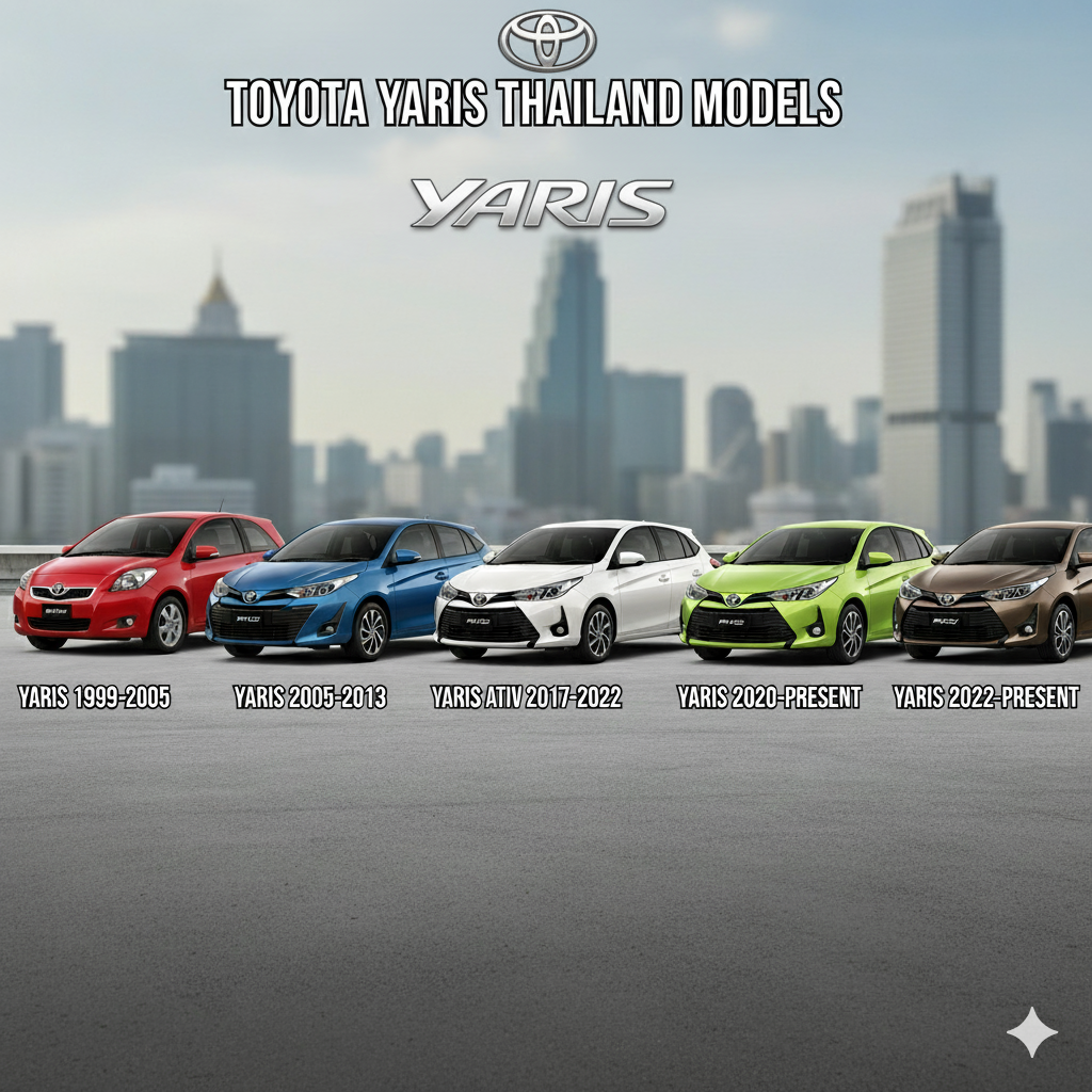 แบตเตอรี่รถยนต์ Toyota Yaris & Yaris Ativ ทุกรุ่น (FB, GS, 3K, YUASA)