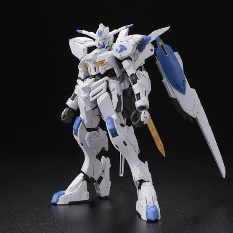 Full Mechanics 1/100 BANDAI ASW-G-01 Gundam BAEL 1st lot with Action Base