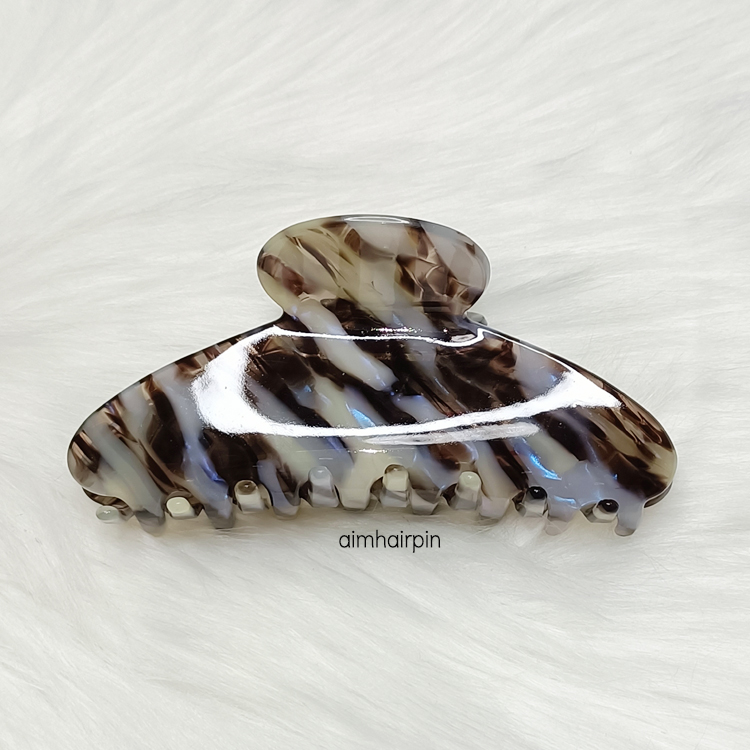 กิ๊บหนีบอะคริลิค ผมลายหินอ่อน สีเทา - aimhairpin จำหน่ายกิ๊บติดผมเกาหลีแท้ และเครื่องประดับ ยางรัดผม คาดผมแฟชั่น สร้อยคอ ต่างหู