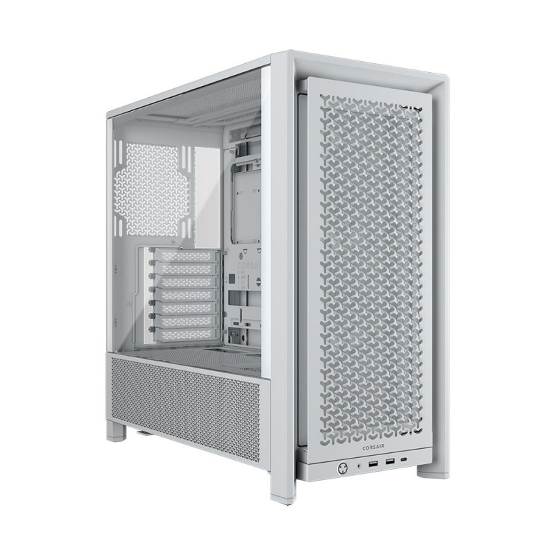 CASE CORSAIR 4000D AIRFLOW TEMPERED GLASS (WHITE)