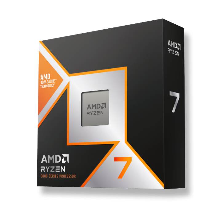 CPU AMD RYZEN 7 9800X3D - (8C/16T) 4.7-5.2GHz (AM5)