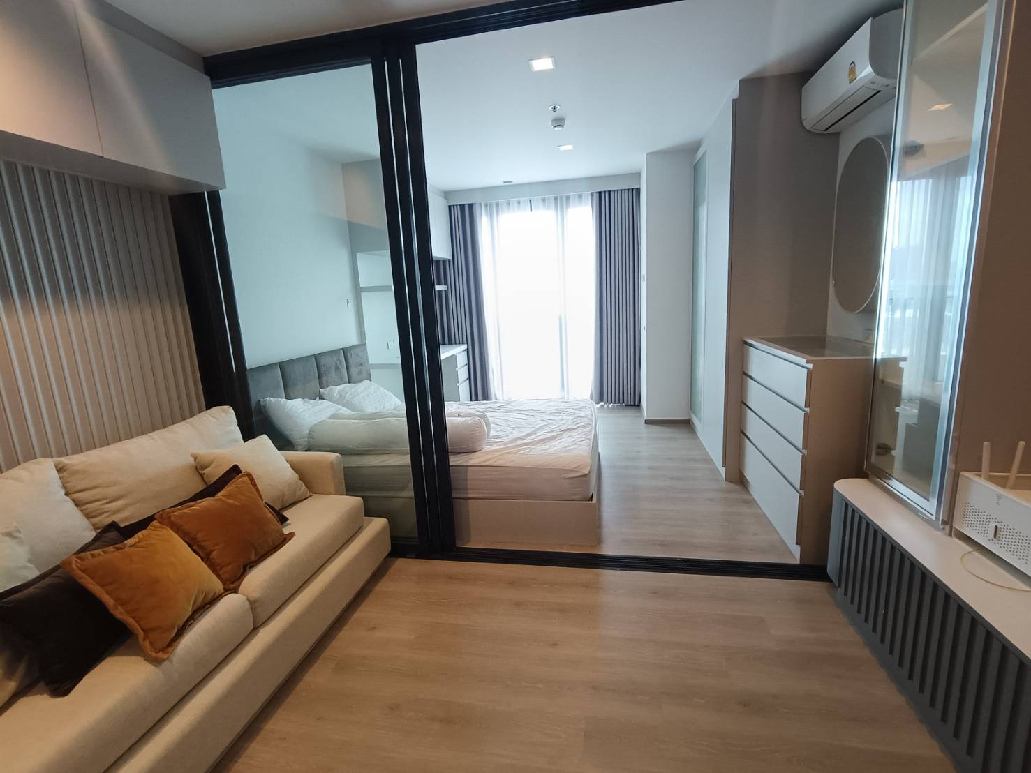 ขาย (For Sale) คอนโด : เดอะ ไลน์ พหลโยธิน อาคาร B (The Line Phahonyothin Park B) ประเภท : 1 ห้องนอน 1 ห้องน้ำ พื้นที่ : 32.5 ตรม.