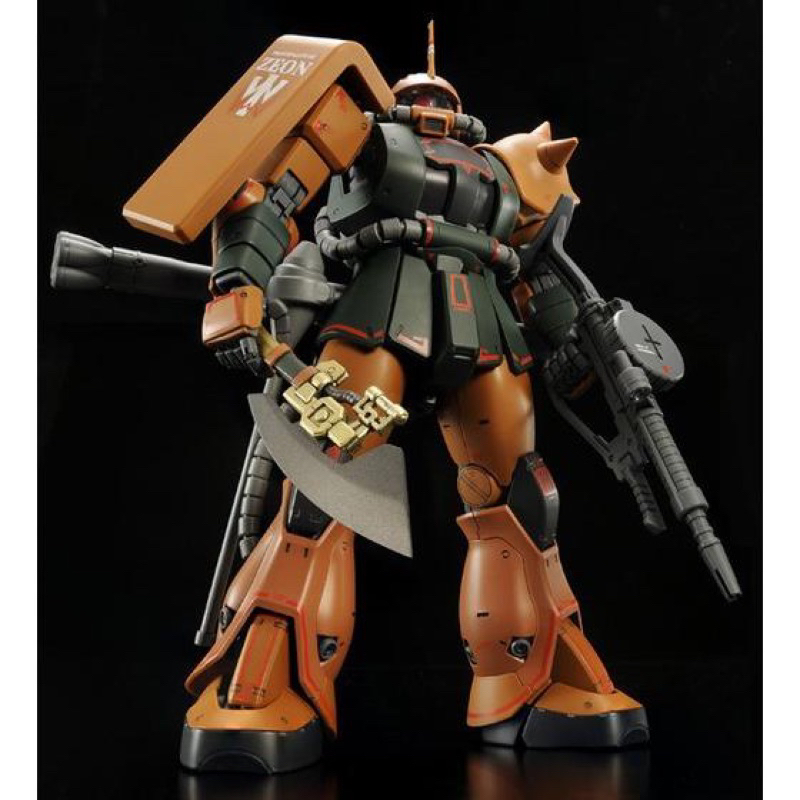 MG P BANDAI MS-06FS ZAKU II (GARMA ZABI USE)