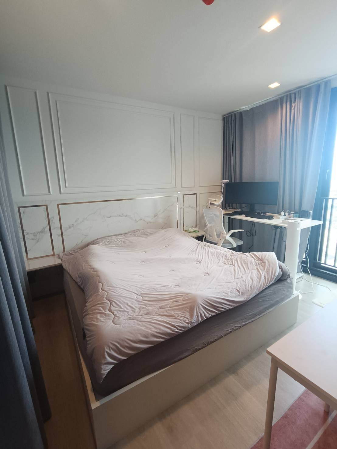 ให้เช่า (For Rent) คอนโด : เดอะ ไลน์ พหลโยธิน อาคาร B ประเภท : 1 ห้องนอน 1ห้องน้ำ พื้นที่ :32.5 ตรม.