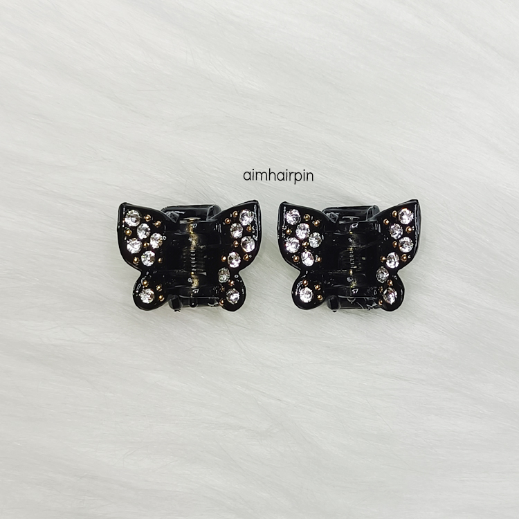 กิ๊บจับช่อ ทรงผีเสื้อ ฝังเพชร - aimhairpin จำหน่ายกิ๊บติดผมเกาหลีแท้ และเครื่องประดับ ยางรัดผม คาดผมแฟชั่น สร้อยคอ ต่างหู