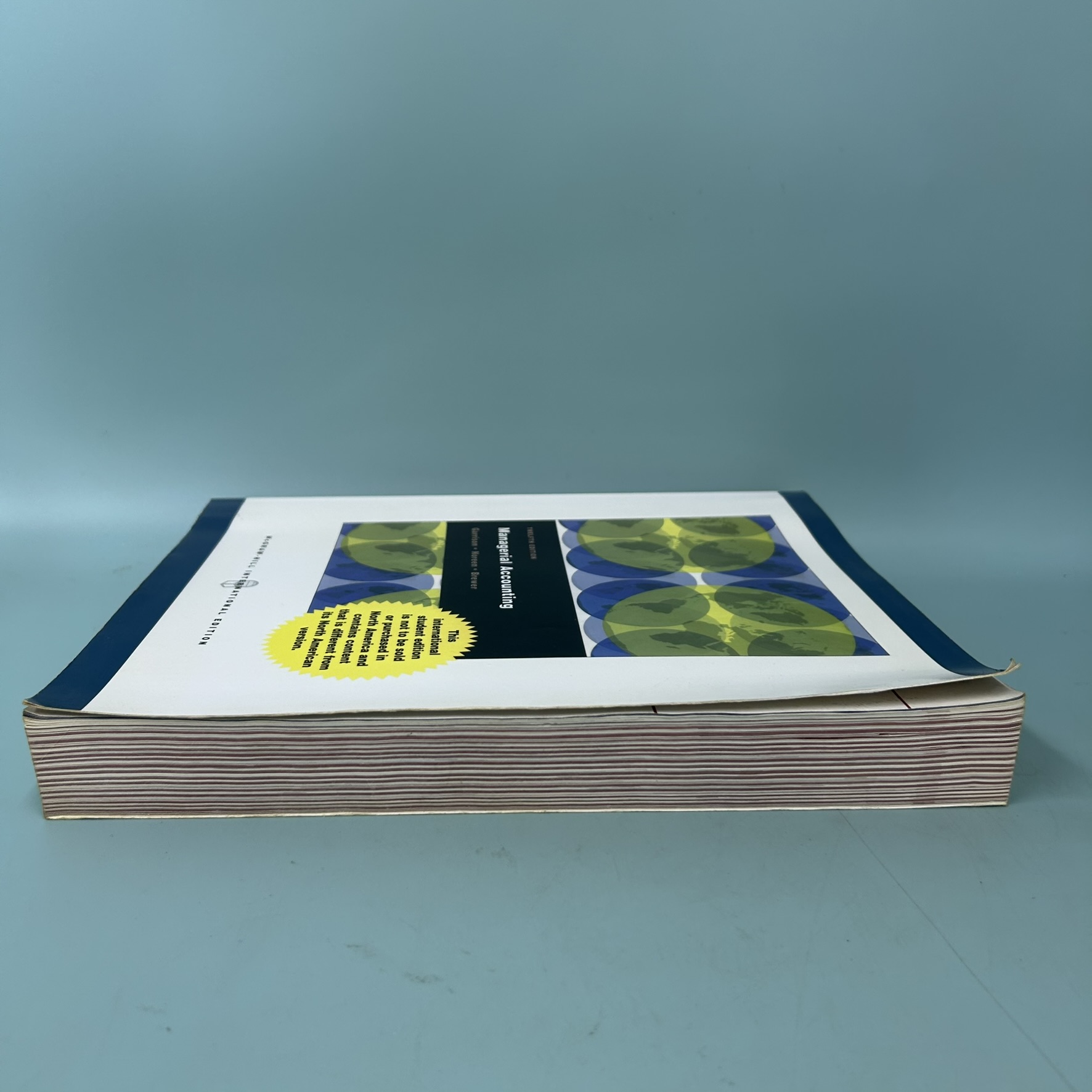 Managerial Accounting / Pre-Owned / Garrison, Eric Noreen / McGraw-Hill / Text Book