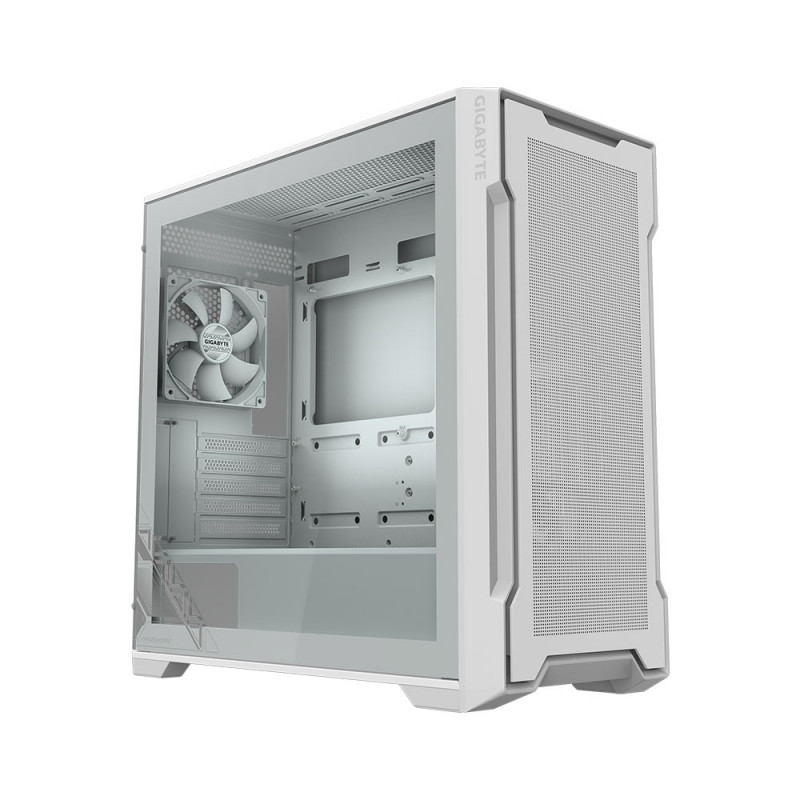 CASE GIGABYTE C102 GLASS ICE - WHITE (M-ATX)