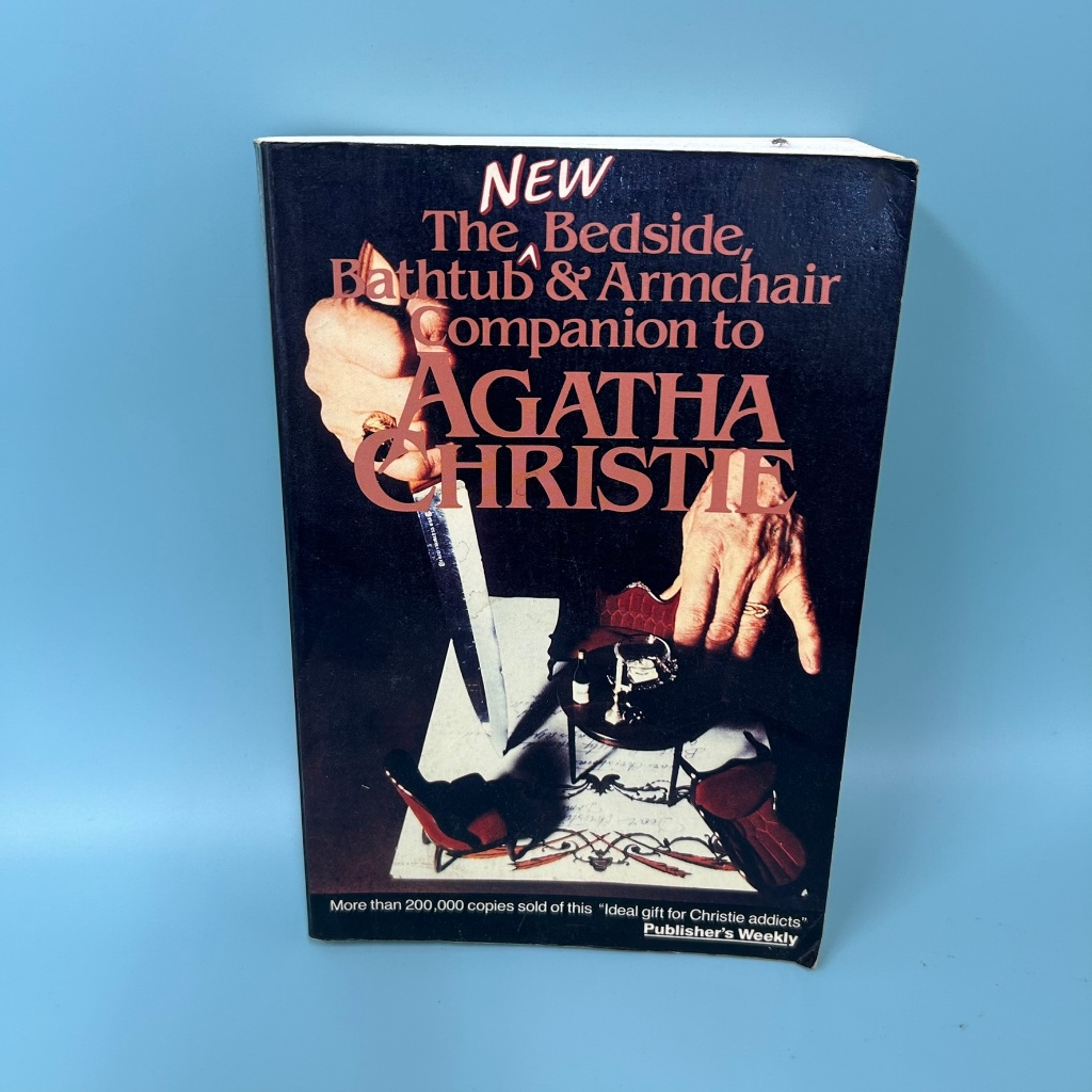 The Bedside, Bathtub & Armchair Companion to Agatha Christie 2nd Ed 1990 (Pre-Owned) Novel นิยาย