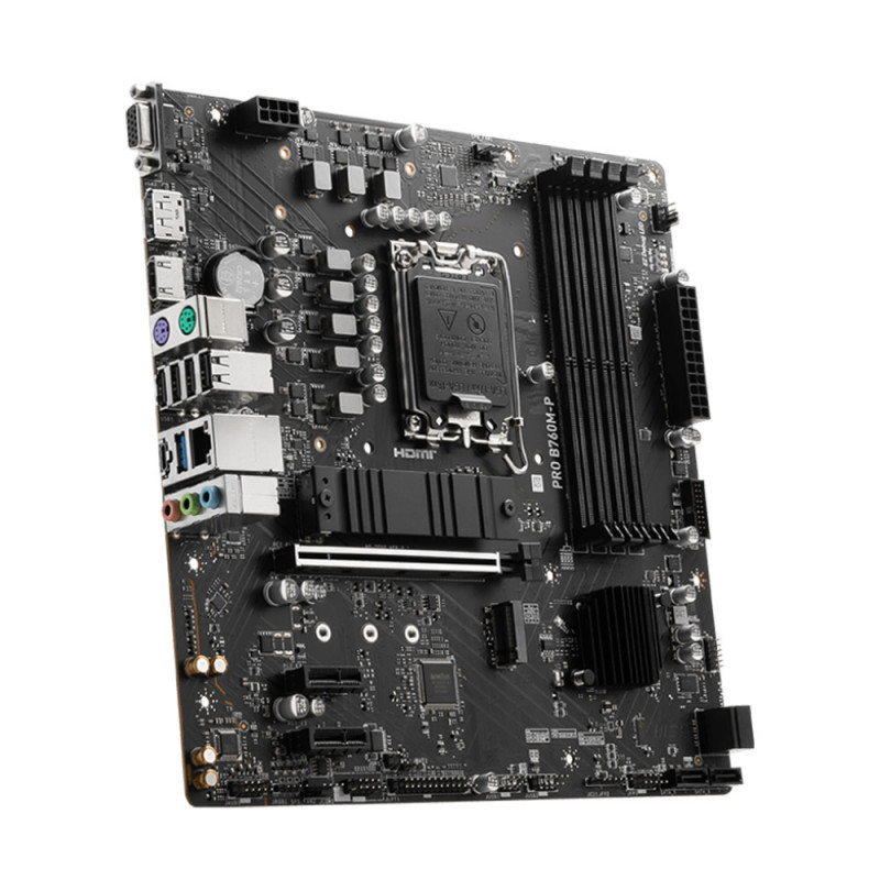 MAINBOARD MSI PRO B760M-P (LGA1700/DDR5)