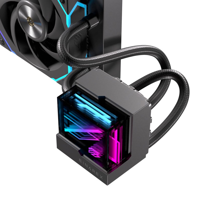 LIQUID COOLER EINAREX VERTEX 360 - BLACK