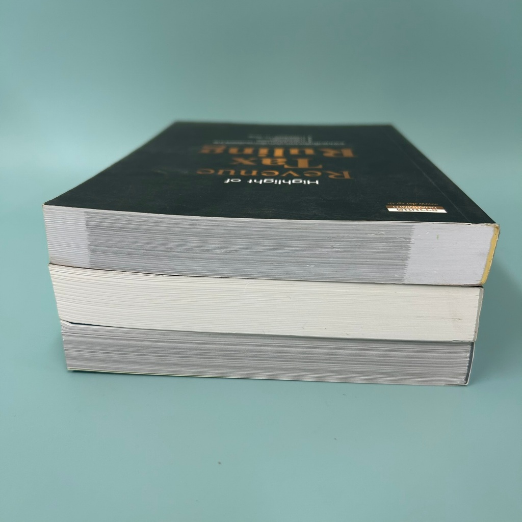 รวมประเด็นร้อนตอบข้อหารือกรมสรรพากร: Highlight of revenue tax ruling เล่ม 1 3 และ 5 มือสอง ธุรกิจ