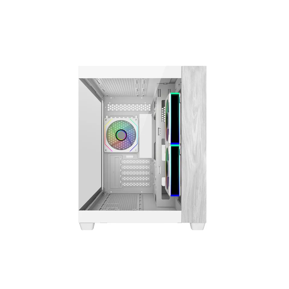CASE COOLER MASTER ELITE 481 WOOD - WHITE