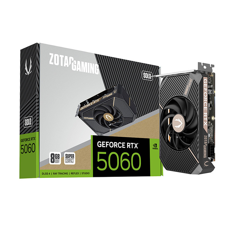 ZOTAC GAMING GEFORCE RTX 5060 SOLO - 8GB GDDR7 128BIT