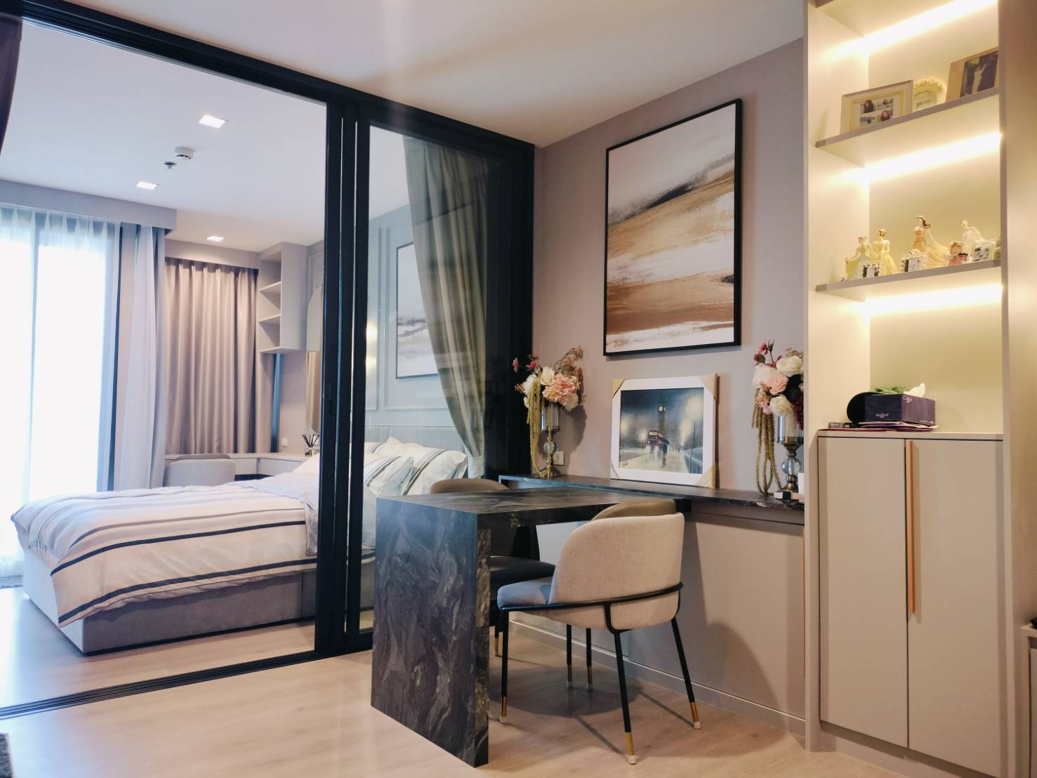 ขาย (For Sale) คอนโด : เดอะ ไลน์ พหลโยธิน อาคาร B (The Line Phahonyothin Park B) ประเภท : 1 ห้องนอน 1 ห้องน้ำ พื้นที่ : 41ตรม.