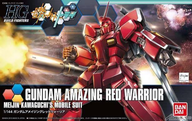 HG BANDAI Gundam Amazing Red Warrior