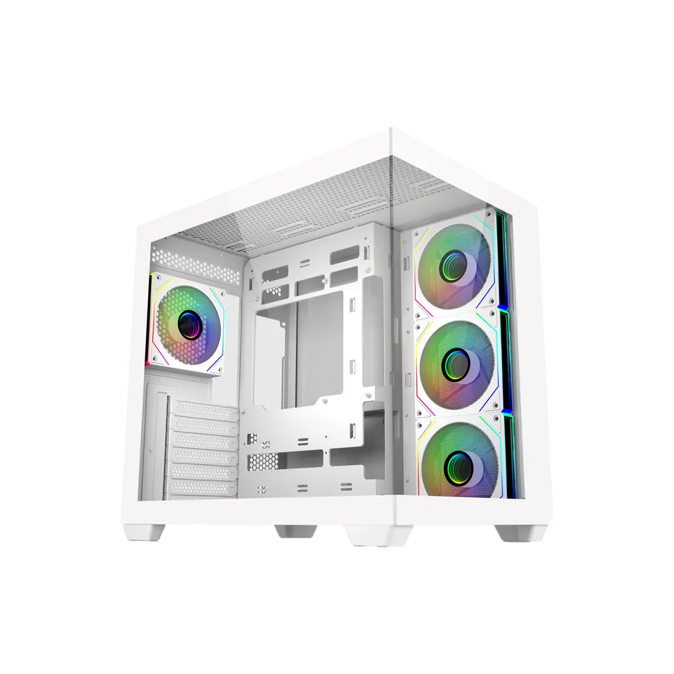 CASE COOLERMASTER ELITE 681 ARGB - WHITE (ATX)