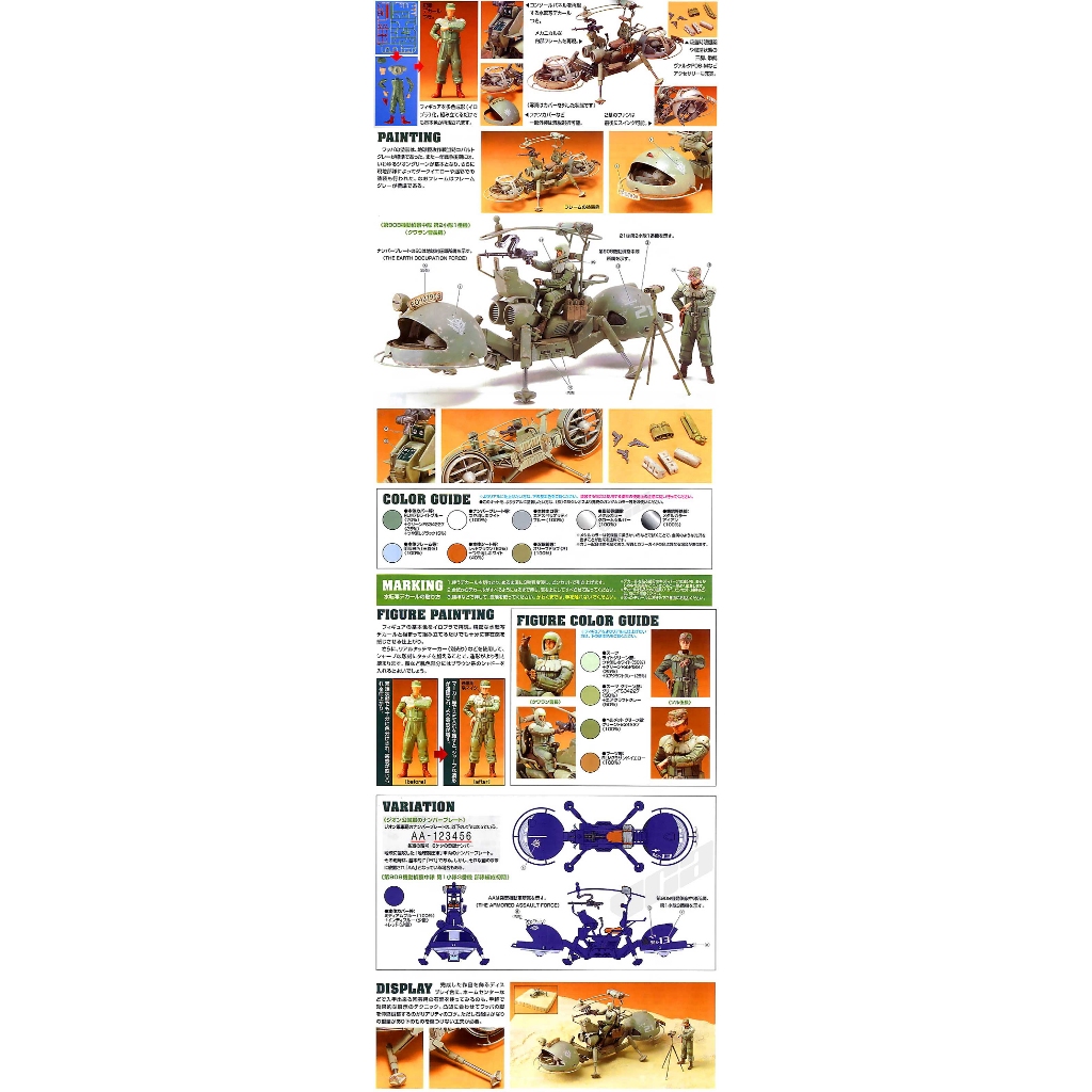 BANDAI 1/35 Zeon Mobile Scout Set