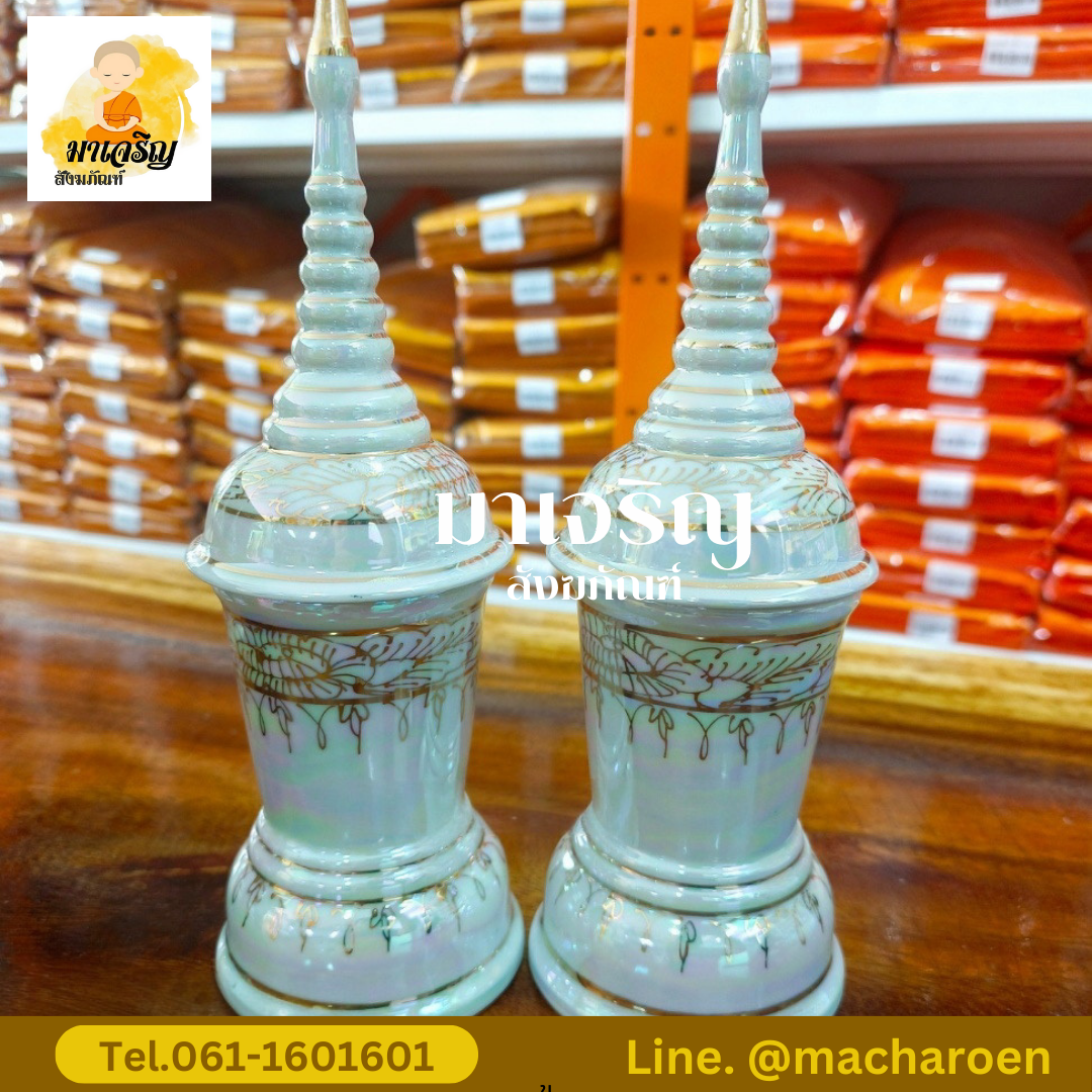 โกศมุกลายทอง (บรรจุ 1 ใบ)