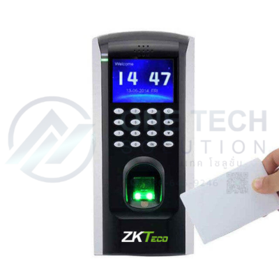 เครื่องควบคุมการเข้า‑ออกด้วยลายนิ้วมือ ZKTeco F7‑C