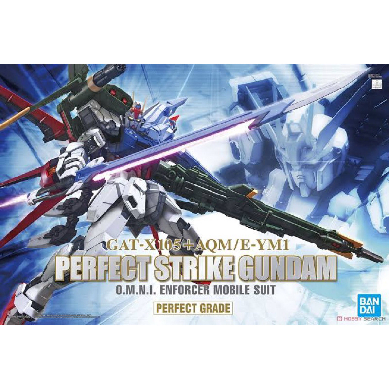 PG PREMIUM BANDAI GAT-X105+AQM/E-YMI Perfect Strike Gundam
