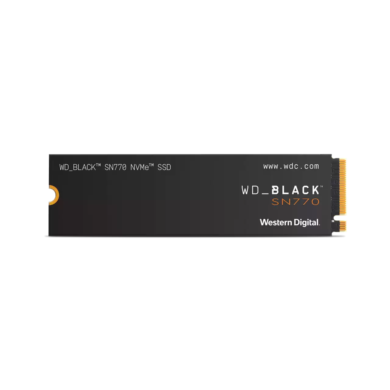 SSD M.2 WD BLACK SN770 - 500GB PCIe/NVMe M.2 2280 Gen 4 WDS500G3X0E-00B3N0 R/W 5000/4000MB/s 5Y