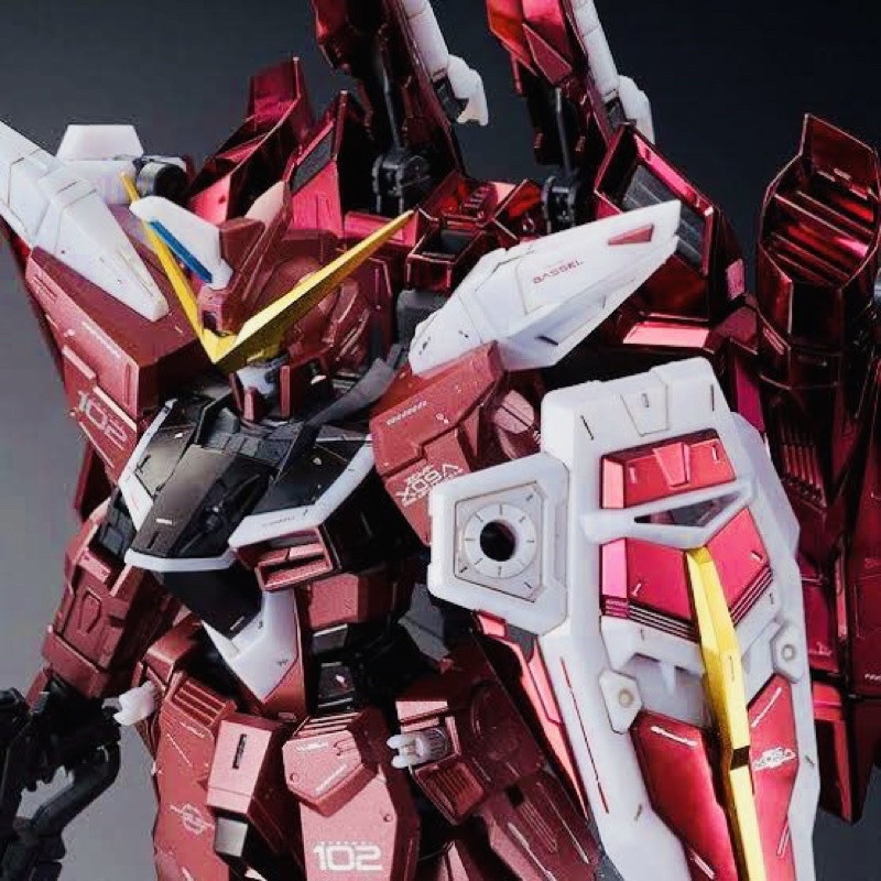 MG PREMIUM BANDAI ZGMF-X09A Justice Gundam ver 2.0 [Special Coating]