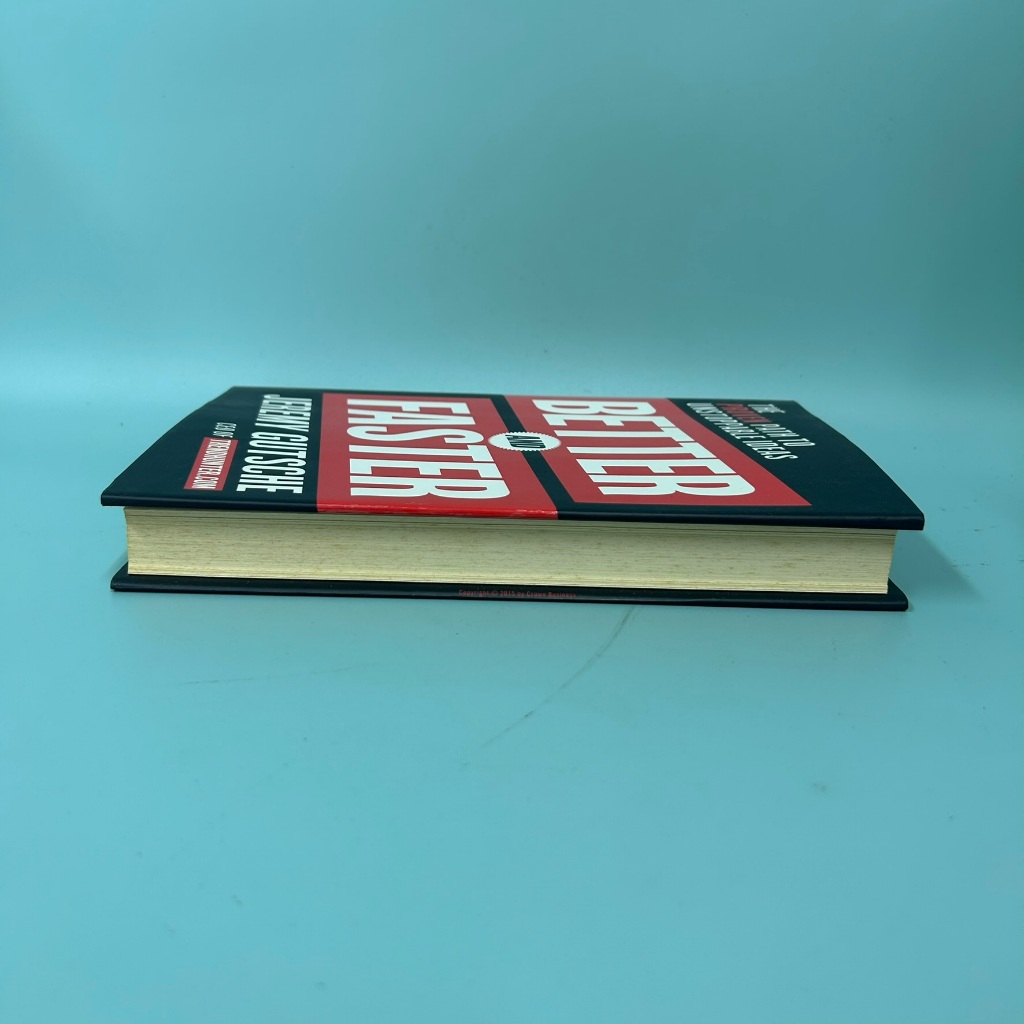 Better and Faster: The Proven Path to Unstoppable Ideas .. Jeremy Gutsche (Pre Owned) Non Fiction